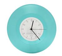 Denash Reloj de Pared Redondo Silencioso Moderno Que No Es Titulante Fácil de Leer Reloj de Pared Tranquilo para Sala de Estar, Dormitorio, Cocina de Material de Abdominales (Green)