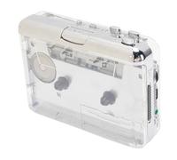 Denash Reproductor de Cassette Portátil, Convertidor MP3 USB C con Mecanismo de Rueda de Cobre, Rebobinado Automático y Auriculares para la Digitalización de Cinta