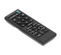 Denash RMT -AM330U/ RMT -AM220U Hi Fi Home Home System Control Remoto Durante Duradera para la Batería para Uso Diario Equipo de Negro ABS para Control Remoto de Reemplazo MHC V71