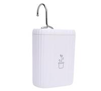 Denash Smart WiFi Automático para 4 Plantas en Macetas, Control Remoto, Alerta de Escasez de Agua con Mangueras de Agua de 2 My 2,5 M, Soporte de