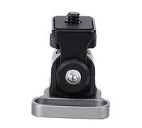 Denash Soporte de Monitor de Jaula de Aleación de Aluminio Estable, Rotación Horizontal de 360 °, ángulo de Tono de 170 °, Soporte de Monitor DSLR Profesional para Cámara de Video, Negro, 1 X ,