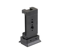 Denash Soporte Universal para Teléfono, Abrazadera de Metal para Teléfono para RS2 RSC2 RS3 RS4 RS4 Pro Mini Estabilizador con Zapata Fría, Orificios de Rosca de 1/4 3/8 p