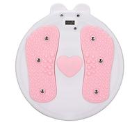 Denash Tabla Electrónica de Ejercicios Abdominales con Disco de Cintura | Función de Conteo Electrónico, Entrenamiento de Torsión de Cintura, Nodos de Masaje de Pies, Ejercicio de Modelado
