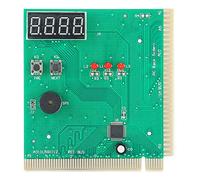 Denash Tarjeta de diagnóstico de Placa Base, analizador de PC de Tarjeta de 4 dígitos, comprobador Post de Placa Base de diagnóstico de computadora para PCI e ISA