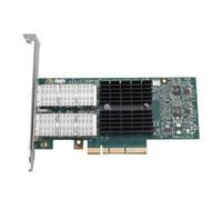 Denash Tarjeta Ethernet Ethernet 40GB, 2 Puertos Tarjeta de Red Latencia Baja para Fibra óptica, Conectividad de Red Doble, Adecuado para la Transmisión de Datos Big Data y