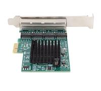 Denash Tarjetas Internas de Redes Informáticas para la Tarjeta Confiable de Gigabit Ethernet Admite Wake On LAN para la Oficina en Casa, Adaptador PCIe Ethernet, Compatible con XP, Win7, Win8.1,