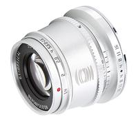 Denash Tartisan 35 Mm F1.4 M43 -Mount APS -C Lente 45 ° Efecto Visual de Gran Angular Objetivo para GH5/GM10/GX8/GF9/G7/G85 Longitud de Enfoque Popular para Insectos, Personas Plateadas de Plata Plata