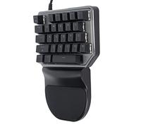 Denash Teclado Mecánico de una Sola Mano TITA Completo Rendimiento Fuerte para Las Partes de la Computadora del Juego