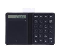Denash Teclado Numérico Inalámbrico, 23 Teclas Bluetooth Número Teclado con Panel Táctil, Número USB Plegable Numpad para Contabilidad Financiera para Computadora Portátil