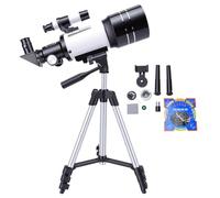 Denash Telescopio Astronómico, Telescopio Refractor Portátil de Apertura