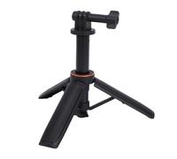 Denash Trípode Ajustable para Palo Selfie, Soporte Portátil Ligero de Aleación de Aluminio con de Silicona para Cámaras Portátiles de Transmisión en Vivo Vlog