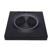 Denash Unidad de DVD USB Grabadora de CD DVD Externa Unidad óptica Portátil USB 3.0 Grabación 6X 8X 24X Lector de CD Plug Play con 3 Puertos y Ranuras para Tarjetas para P