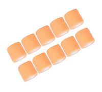 Denash Vendaje Elástico Autoadhesivo con Alta Elasticidad para Tatuajes, Deportes, Fotografía, 10 Unidades (naranja brillante)