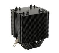 Denash Ventilador de Enfriamiento del Colorido Procesador Hidráulico de Luz - Filtro Portador 6 Tubos de Calor para 775 1150 1151 1155, Regección de CPU de Escritorio para Juegos