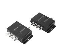 Denash Video de 4 Canales Multiplexor Anti Interferenz Monitoreo de Diseño Modular Expansión Expansión de Shell de Hierro Servidor y Destinatario