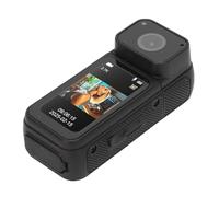 Denash Videocámara Portátil POV, Cámara de Acción para Pulgar de 2,7 K, Portátil con Cordón Magnético, Rotación de 180 Grados, WiFi, Tipo C, para Trabajo, Viajes, Paseo de Mascotas (Black)