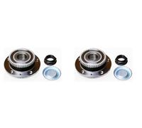 DENCKERMANN 2X Conjunto De Rodamientos De Rueda Trasera Para Peugeot 607 9D 9U