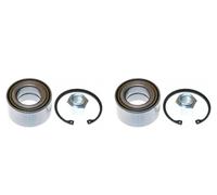 DENCKERMANN 2x Cubo Kit Cojinete de Rueda Delant. para Chevrolet Nubira Familiar