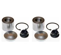 DENCKERMANN 2x Cubo Kit Cojinete de Rueda Trasero para Dacia Sandero II Renault