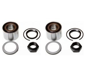 DENCKERMANN 2x Cubo Kit Cojinete de Rueda Trasero para Peugeot 206 Sedán 206+ 2A