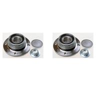 DENCKERMANN 2x Cubo Kit Cojinete de Rueda Trasero para VW Shr II Caja Seat Inca