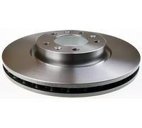 DENCKERMANN 2x Discos de Freno Delanteros Ø283 MM Ventilado para Citroën C4