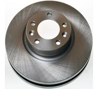 DENCKERMANN 2x Discos de Freno Delanteros Ø283 Ventilado para Peugeot 407 Sw 6E