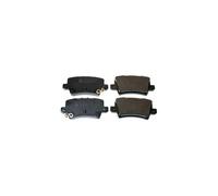 DENCKERMANN B111183 Pastillas de freno trasero para Honda Civic