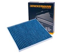 DENCKERMANN Filtro de habitáculo Filtro de carbón activado, Con plata, Filtro partículas finas (PM 2.5), con efecto bactericida, con efecto fungicida M110532A