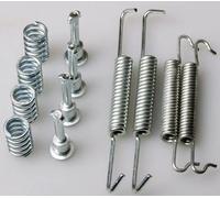 DENCKERMANN Juego de accesorios zapatas de freno B160104 eje trasero