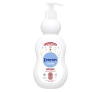 Denenes Atopic - Loción Hidratante con Algodón Ecológico, Hidrata y Alivia, Sin Sulfatos, Apto para Pieles Sensibles y Atópicas, con 99% de Ingredientes de Origen Natural - 400 ml
