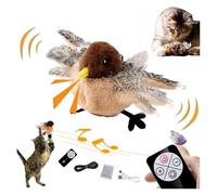 DenFen2025 - Juguete para gato con forma de pájaro, juguete interactivo para gatos de interior