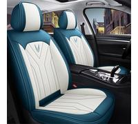 DENGFU Fundas de asiento de coche universales para Land Rover Range Rover Defender Range Rover Velar accesorios para coche, color azul y blanco