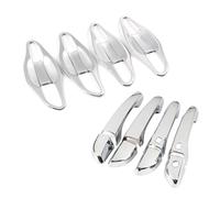 DENGG ABS LHD Para Hyundai Para Tucson 2015-2020 Cubierta Cromada De Manija De Puerta Exterior Embellecedor De Marco De Cuenco Pegatina De Protección (Tamaño : Complete Set 2 Hole)