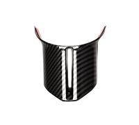 DENGG Coche ABS Fibra Carbono Volante Inferior Tipo U Marco Pegatina Cubierta Embellecedora para Mercedes para Benz C E S Clase W206 W213 W223 2021 2022