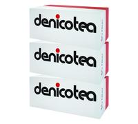 Denicotea Filtro estándar 3 x 50 Piezas, Rojo, 9 mm