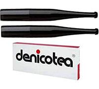 Denicotea Soporte para cigarrillos, 2 puntas estándar + 10 filtros