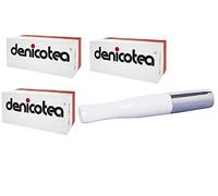 Denicotea Stühmeier-Denicotea - Filtros para cigarrillos, 150 unidades, color blanco y dorado
