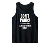 Denier del Cambio climático Camiseta sin Mangas