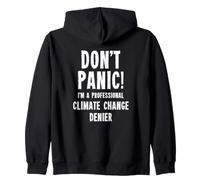 Denier del Cambio climático Sudadera con Capucha