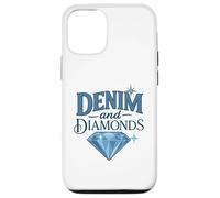Denim And Diamonds Carcasa para iPhone 12/12 Pro