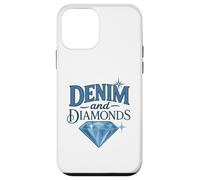 Denim And Diamonds Carcasa para iPhone 12 mini