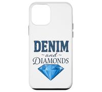 Denim And Diamonds - Men Woman Kids Carcasa para iPhone 12 mini