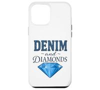 Denim And Diamonds - Men Woman Kids Carcasa para iPhone 12 Pro Max