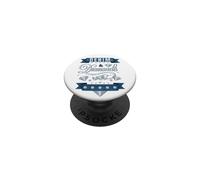 Denim and Diamonds Western Cowgirl Glam Style para Mujeres y PopSockets PopGrip Adhesivo