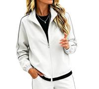 Denim Jackets Outdoor Stand Collar Windbreaker Casual Coat Autumn Lightweig | Chaquetones Azul Marino Mujer Largas Camel Snowboard Etiqueta Ternos Hilo Reversible Palitos Jaspeado Print