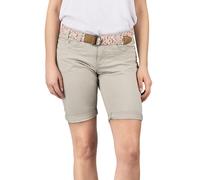 DENIMFY Bermudas Mujer con Cinturón Regular Fit Dfpia Corto Pantalón Chino Short