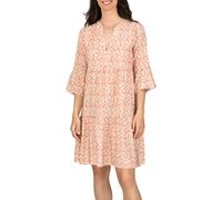 DENIMFY Vestido Verano Mujer Rodilla a Linie Dffrida 3/4 Manga de Playa Boho
