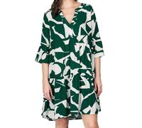 DENIMFY Vestido Verano Mujer Rodilla a Linie Dffrida 3/4 Manga de Playa Boho