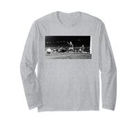 Denis Law Man United Old Trafford 1968 Copa del Mundo de Fútbol Manga Larga